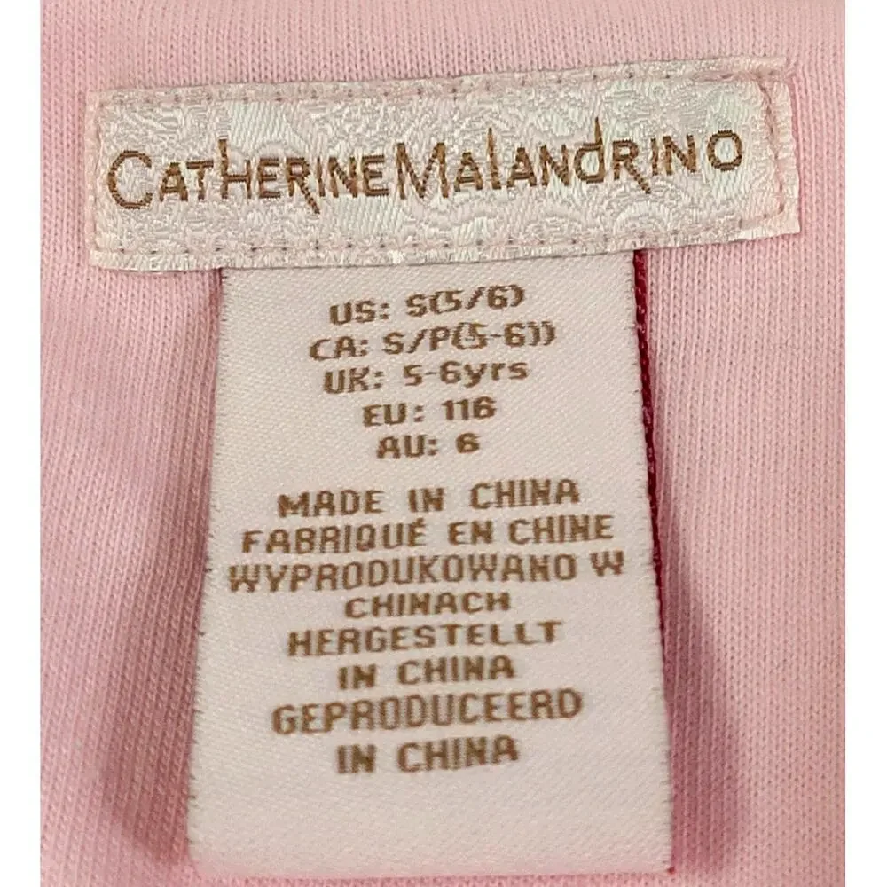 Catherine Malandrino Girls 5-6‎ years White Soft Fur Vest Sequin Hearts